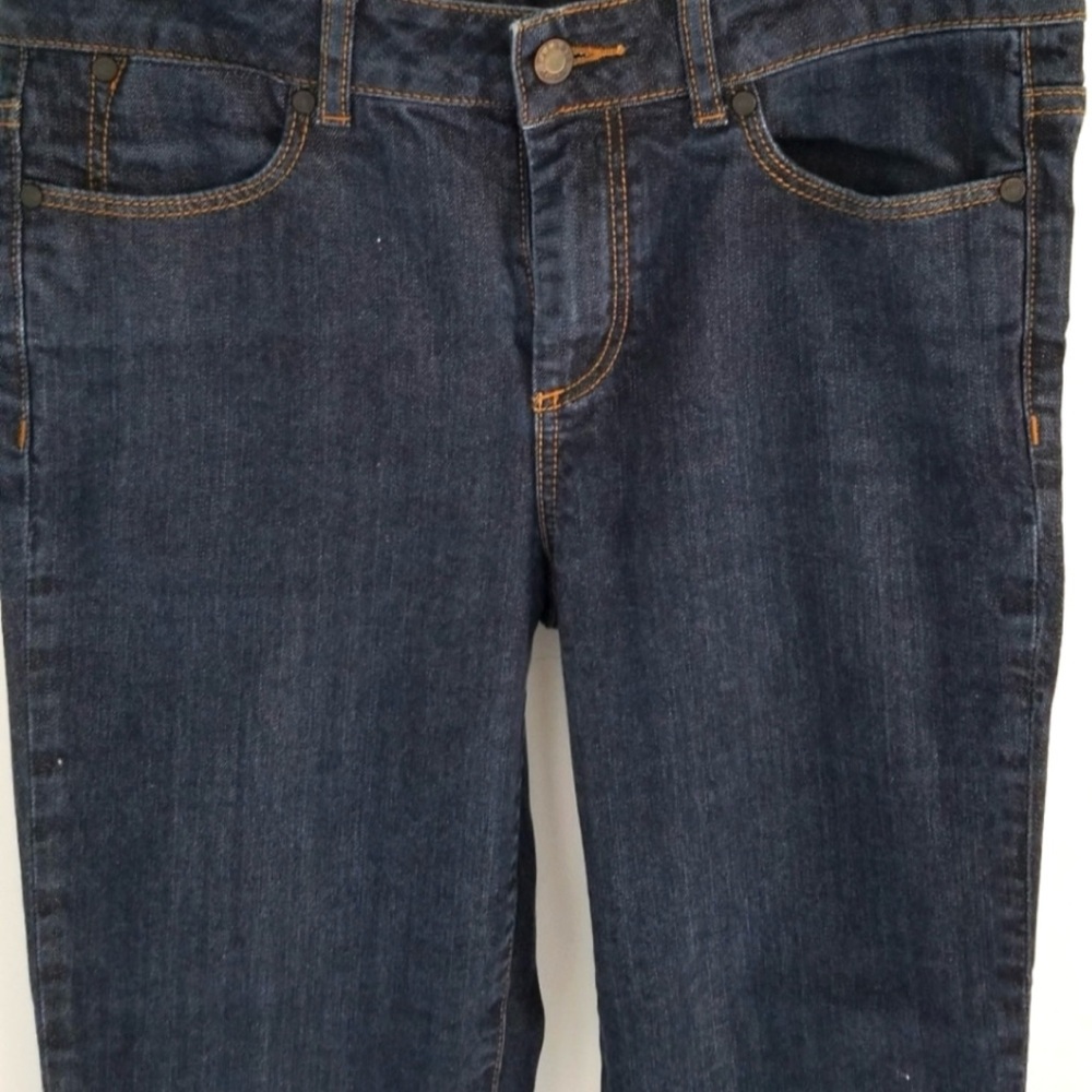 Heritage straight leg blue jeans
